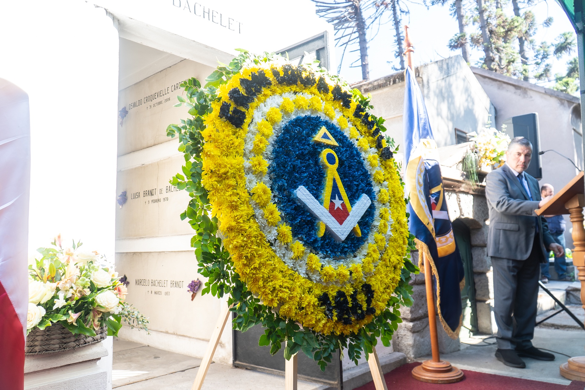Homenaje de la Gran Logia en el Quincuagésimo Aniversario de Alberto Bachelet Martínez